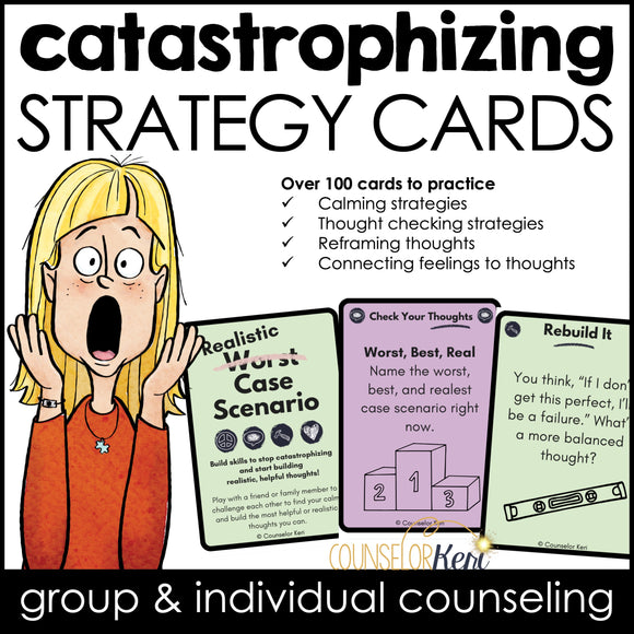 Catastrophizing Activity: CBT Activity for Anxiety in Counseling