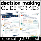 Decision Making Counseling Worksheets for Grades K-8 | Help Kids Make Decisions
