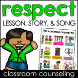 Respect Counseling Activity: Respect Lesson Kindergarten Counseling and SEL