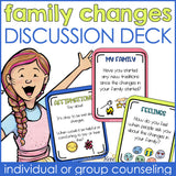 Divorce & Separation Activity: Family Changes Discussion Prompts for Counseling