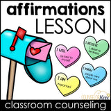 Affirmations Valentine's Day Counseling Activity: Counseling Lesson