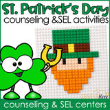 St. Patrick's Day SEL Centers: St Patricks Counseling Activities for March