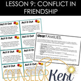 Friendship Group Counseling: Friendship Activities for Boundaries and Respect