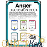 Anger Activity: Anger SEL Discussion Prompts for Counseling