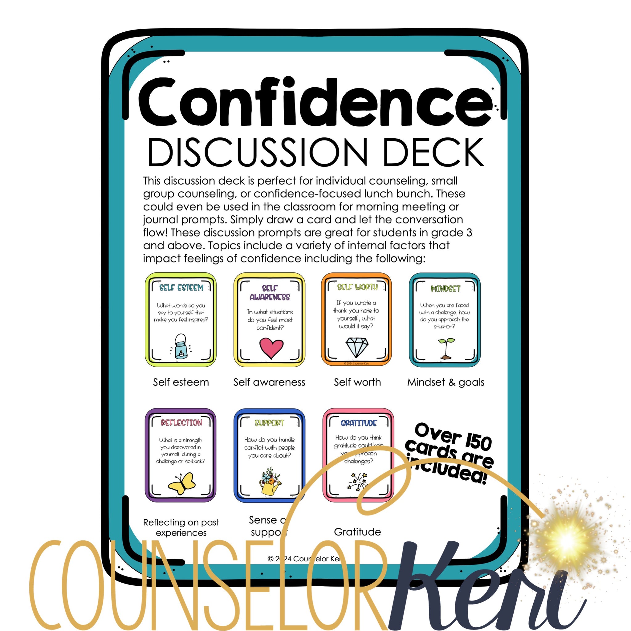 Confidence Activity: Confidence SEL Discussion Prompts for