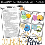 Assertiveness and Self Advocacy Small Group Counseling Curriculum