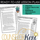 Brainstorming in Conflict Counseling Lesson: Conflict Resolution SEL Activity