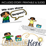 Respect Counseling Activity: Respect Lesson Kindergarten Counseling and SEL