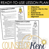 I-Statements Counseling Lesson: Communication in Conflict SEL Activity