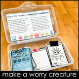 Externalizing Worry: Create a Worry Character Discussion Prompts and Cards for Counseling