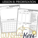 Prioritization Lesson: Executive Functioning Classroom Counseling Lesson