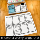 Externalizing Worry: Create a Worry Character Discussion Prompts and Cards for Counseling