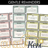 Flexible Thinking Reminder Cards for Perfectionistic Thinkers School Counseling