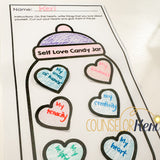 Valentine's Day Self Love Mindfulness Activity Valentines Day Craft