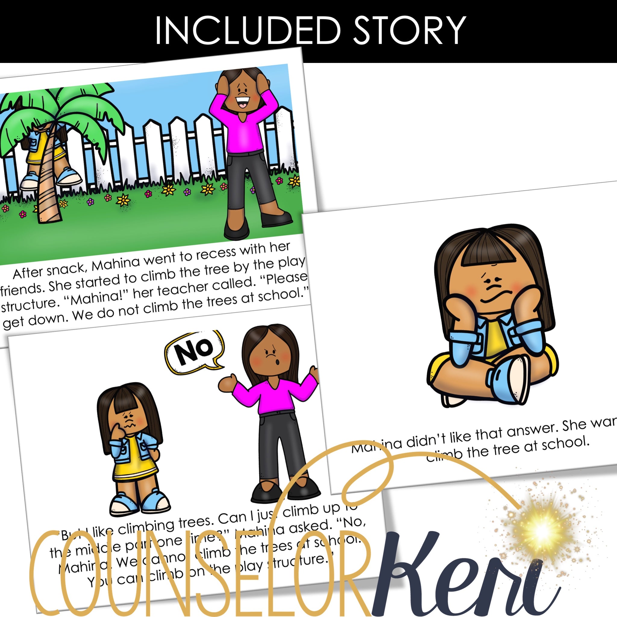 Accepting No Counseling Activity - Responding to No Lesson Kindergarte ...