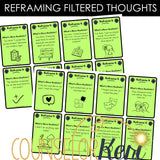 Mental Filtering Activity: CBT Activity for Thinking Traps in Counseling