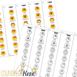 Halloween Feelings Activity: Halloween Emoji Sliders for Desk Feelings Label