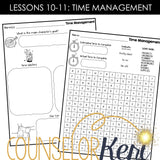 Time Management Lessons: Executive Functioning Classroom Counseling Lesson