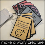 Externalizing Worry: Create a Worry Character Discussion Prompts and Cards for Counseling