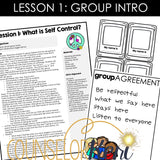 Kindergarten Self Control Group: Self Control Activities for Group Counseling