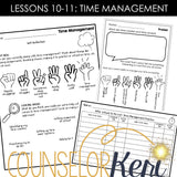 Time Management Lessons: Executive Functioning Classroom Counseling Lesson