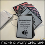 Externalizing Worry: Create a Worry Character Discussion Prompts and Cards for Counseling