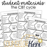 Cognitive Behavioral Therapy Guide & Toolkit: CBT School Counseling Materials