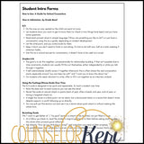 Student Get to Know You Forms for the Beginning of the Year School Counseling