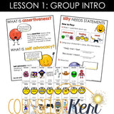 Assertiveness and Self Advocacy Small Group Counseling Curriculum