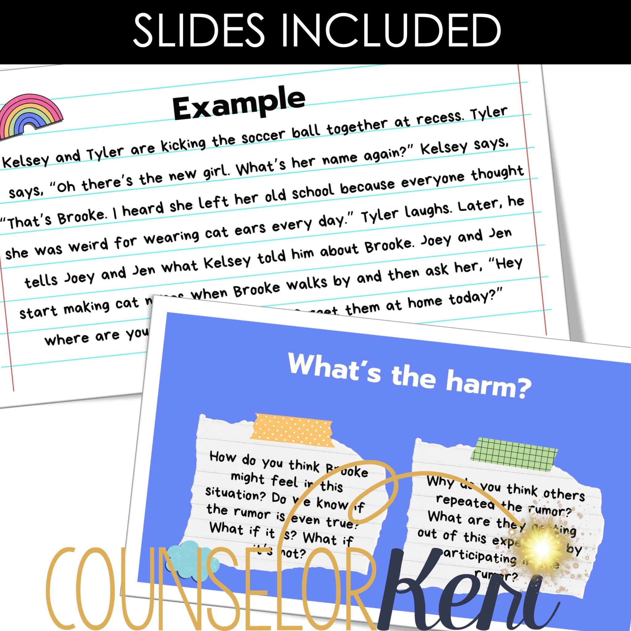 Gossip and Rumors Lesson: How to Deal with Gossip and Rumors Counselin ...