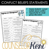 Introduction to Conflict Counseling Lesson: What is Conflict SEL Activity