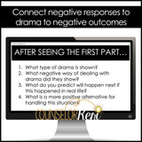 Dealing with Drama Classroom Guidance Lesson for School Counseling