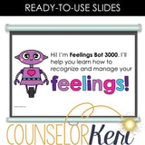 Recognizing Feelings Counseling Lesson: Emotions Body Clues SEL Activity