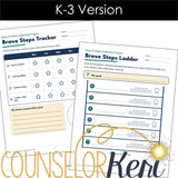 School Avoidance & Anxiety Toolkit for Counselors | K-8 Worksheets for School Refusal Individual School Counseling