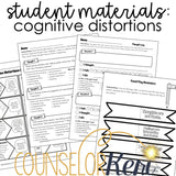 Cognitive Behavioral Therapy Guide & Toolkit: CBT School Counseling Materials