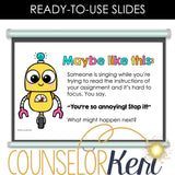 I-Statements Counseling Lesson: Communication in Conflict SEL Activity