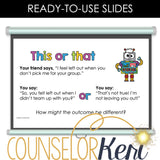 Listening and Reflecting Counseling Lesson: Communication in Conflict SEL Activity