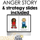Anger Counseling Activity: Anger Lesson for Kindergarten Counseling