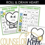 Valentine's Day SEL Centers: Valentine Counseling Activities for February