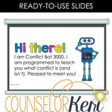 Introduction to Conflict Counseling Lesson: What is Conflict SEL Activity