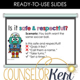 Brainstorming in Conflict Counseling Lesson: Conflict Resolution SEL Activity