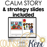 I Feel Calm Counseling Activity: Calm Lesson for Kindergarten Counseling