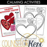 Valentine's Day SEL Centers: Valentine Counseling Activities for February