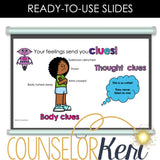 Recognizing Feelings Counseling Lesson: Emotions Body Clues SEL Activity