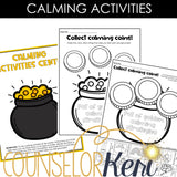 St. Patrick's Day SEL Centers: St Patricks Counseling Activities for March