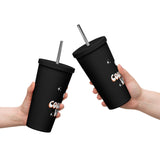 School Counselor Insulated tumbler with a straw