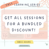 Fall Learning Series Webinar: Social Skills Activities and Interventions for Students with ADHD (NBCC Clock Hour)