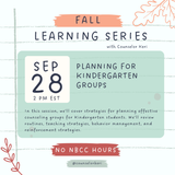 Fall Learning Series Webinar Bundle