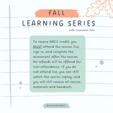 Fall Learning Series Webinar: Social Skills Activities and Interventions for Students with ADHD (NBCC Clock Hour)