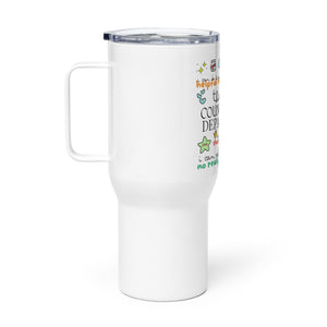 The School Counselor's Department Travel mug with a handle